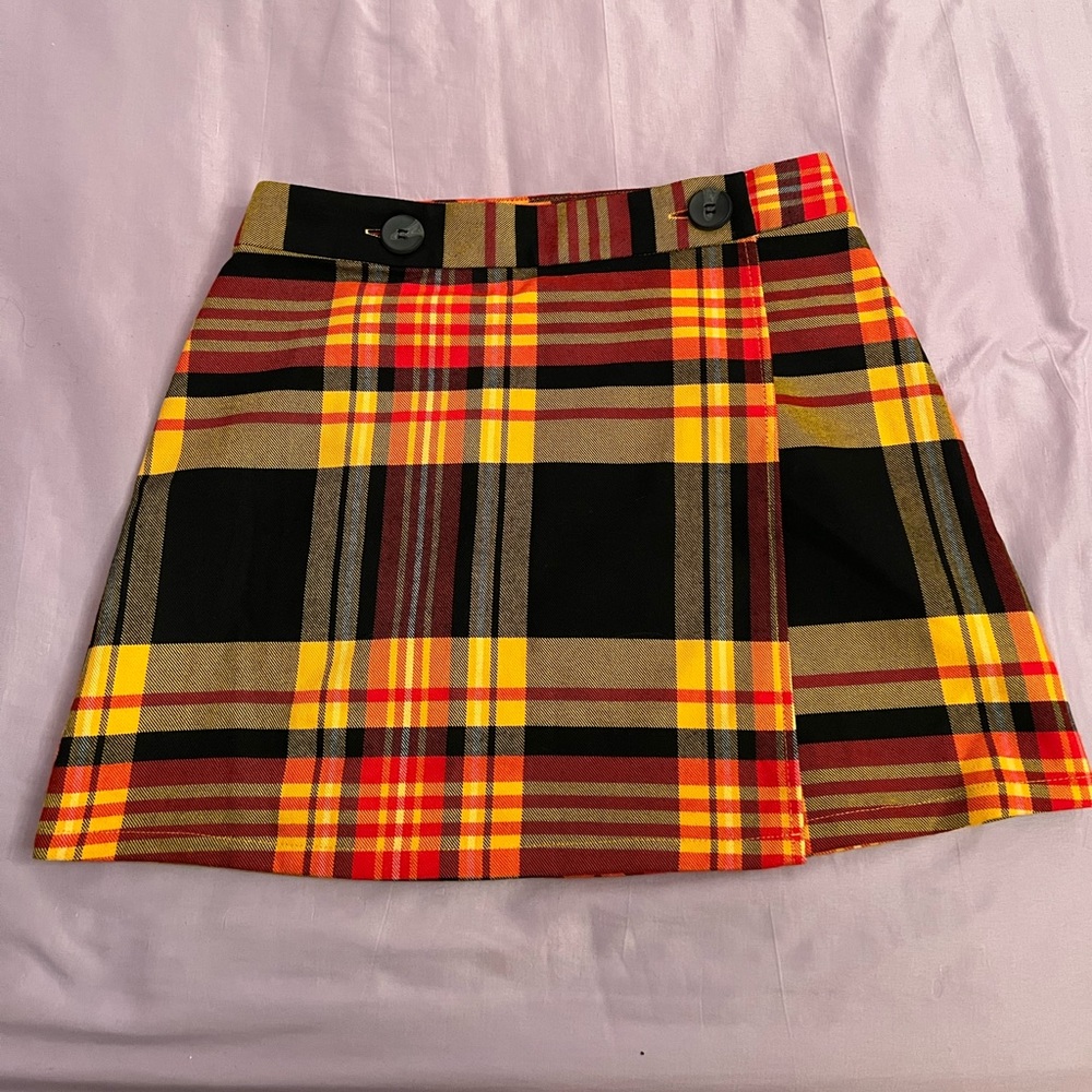 Plaid skirt